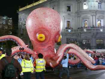 ESPECTACULAR ACTUACIÓN DEL PULPO